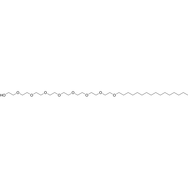 Octaethylene glycol monohexadecyl ether (Polyoxyethylene (10) cetyl ether) 5698-39-5